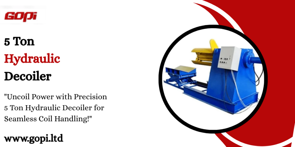 5 Ton Hydraulic Decoiler